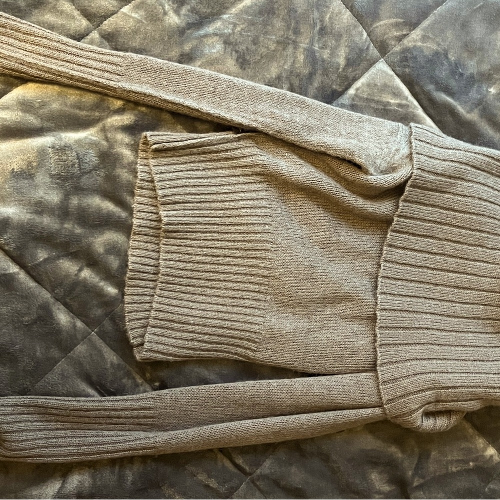 super cute grey off-shoulder winter sweater